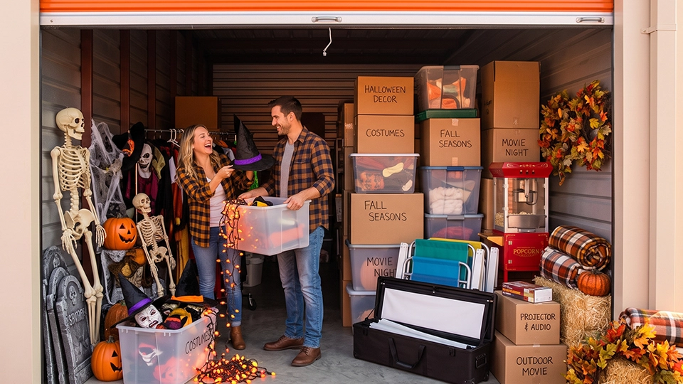 classic Halloween movies storage